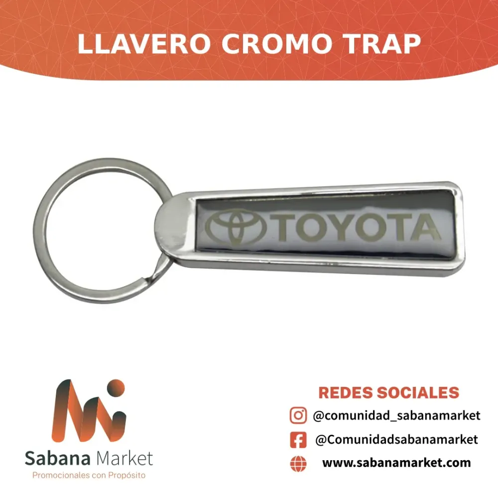 Llavero Cromo Trap