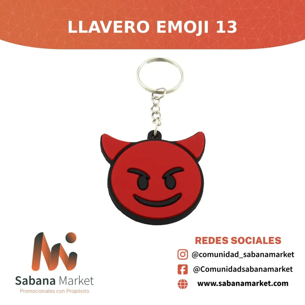 Llavero Emoji 13