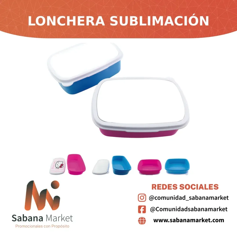 Lonchera Sublimación