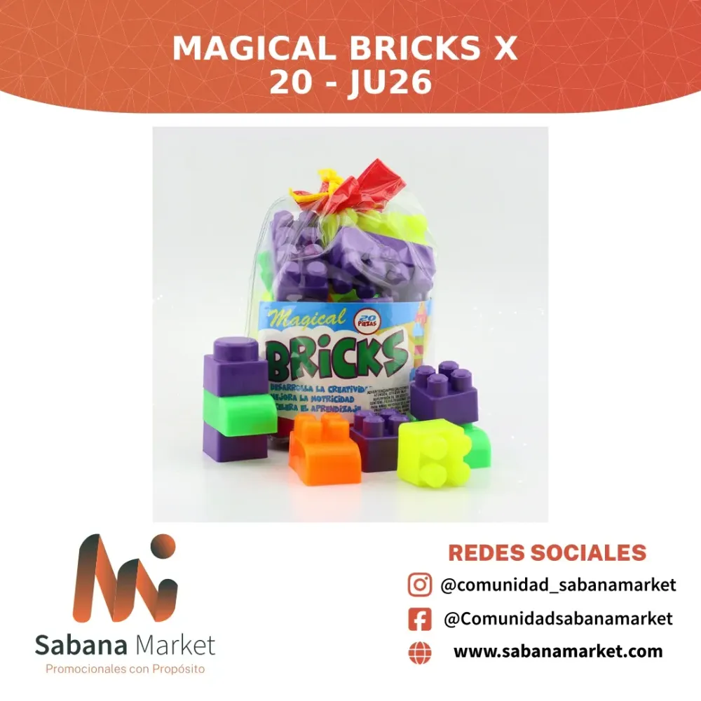 Magical Bricks x 20 - JU26