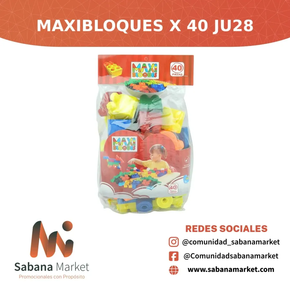Maxibloques x 40 JU28