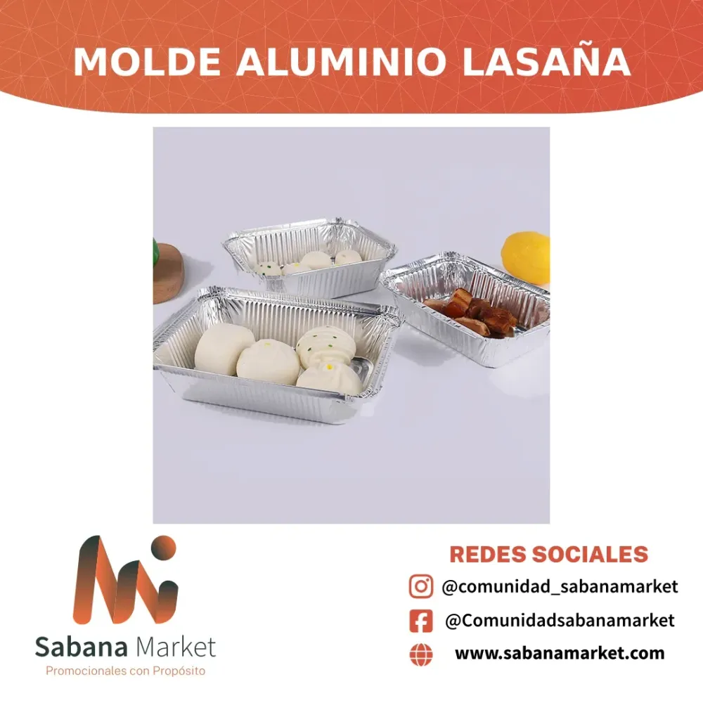 Molde Aluminio Lasaña