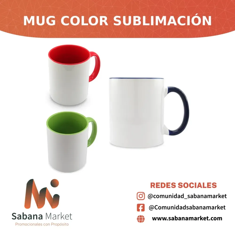 Mug Color Sublimación