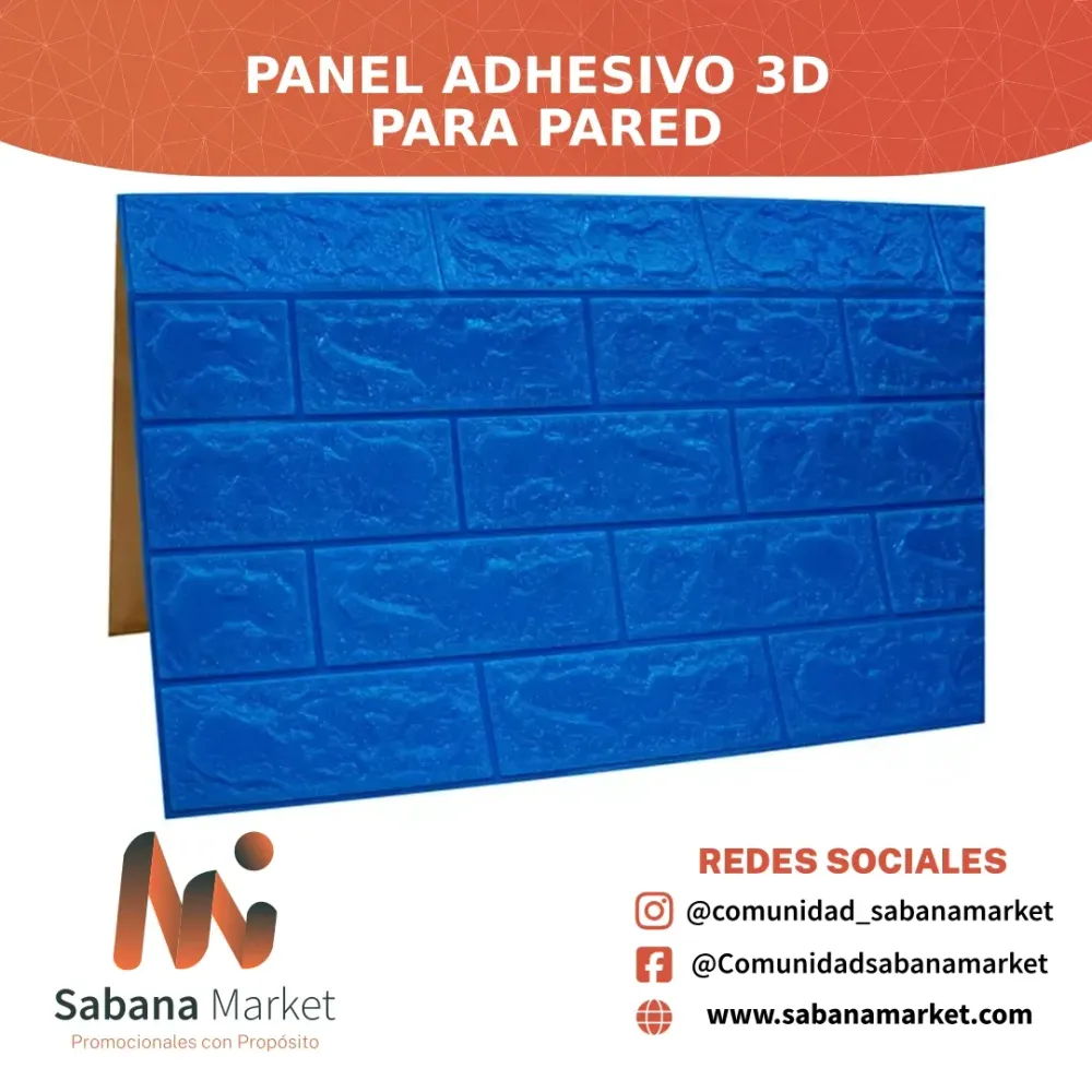 Panel Adhesivo 3D para Pared