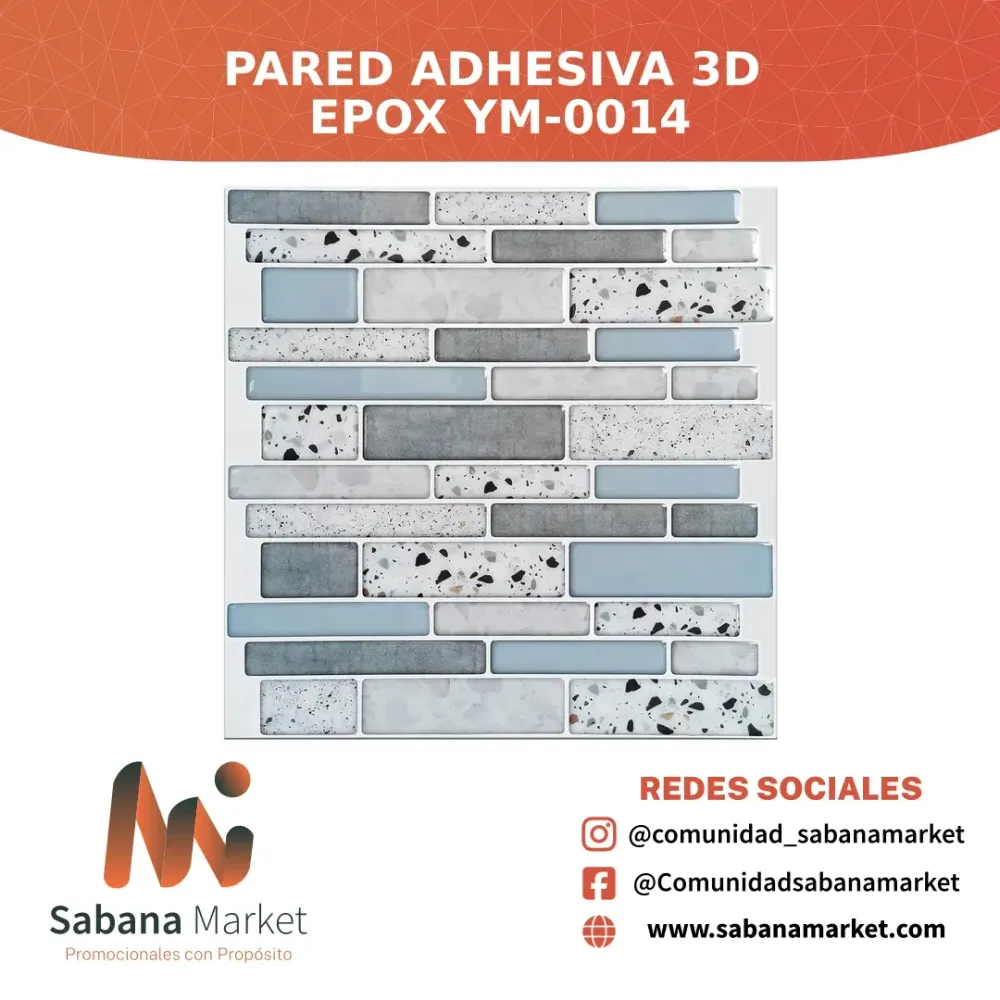 Pared Adhesiva 3D Epox Ym-0014