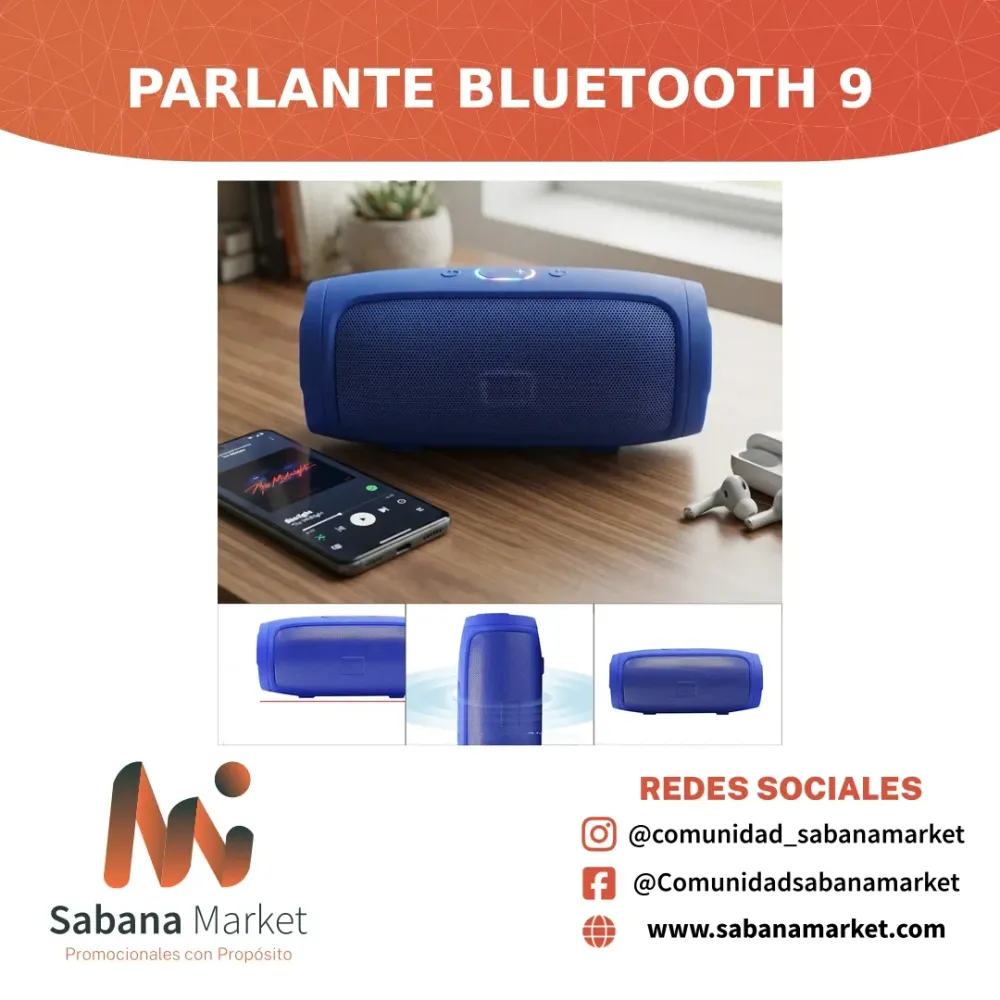 Parlante Bluetooth 9
