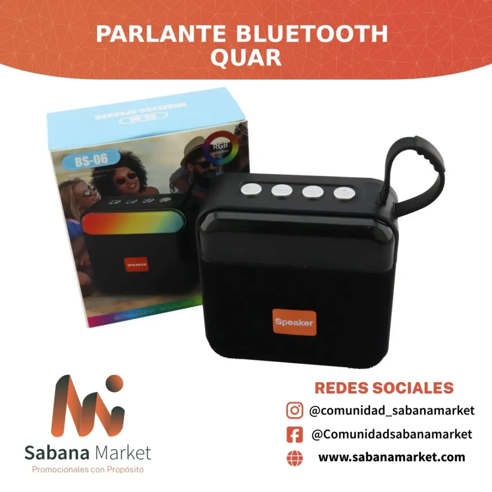 Parlante Bluetooth Quar