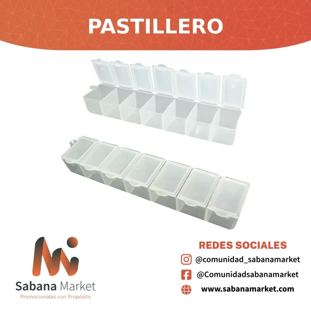 PASTILLERO SEMANAL COMPACTO
