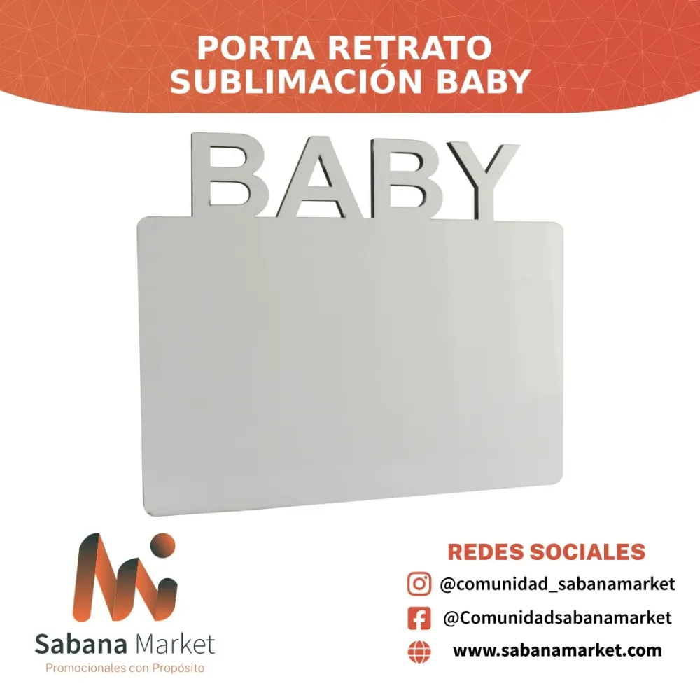 Porta Retrato Sublimación Baby
