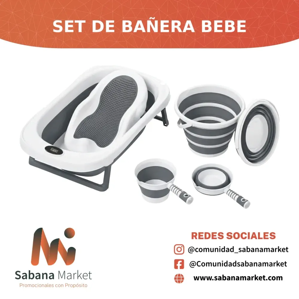 Set de Bañera Bebe