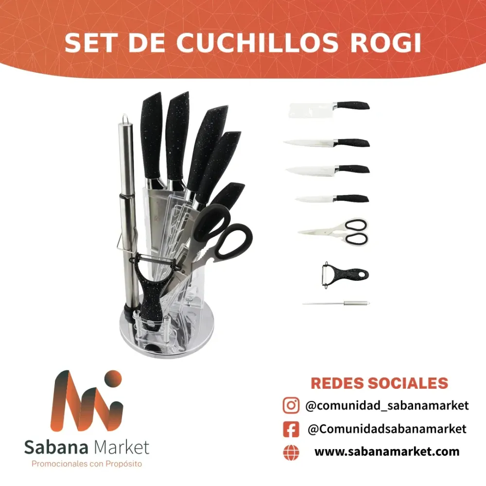 Set de Cuchillos Rogi