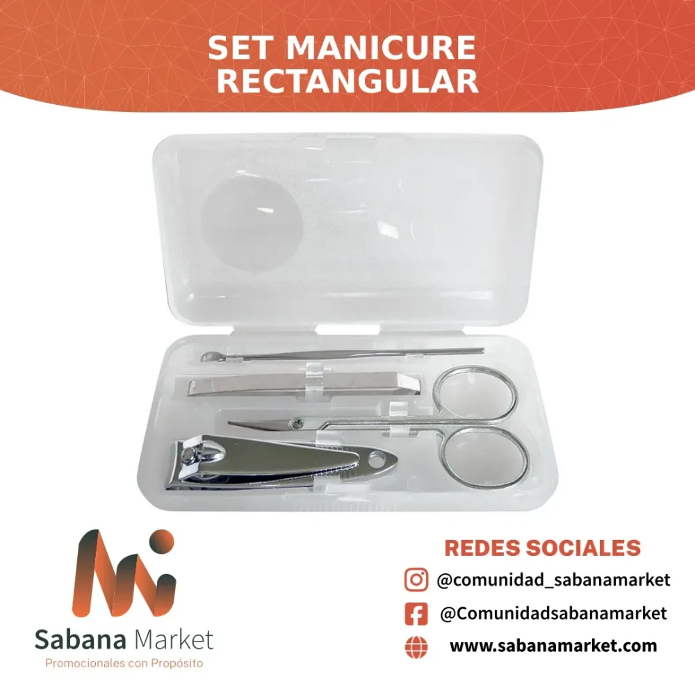 Set Manicure Rectangular