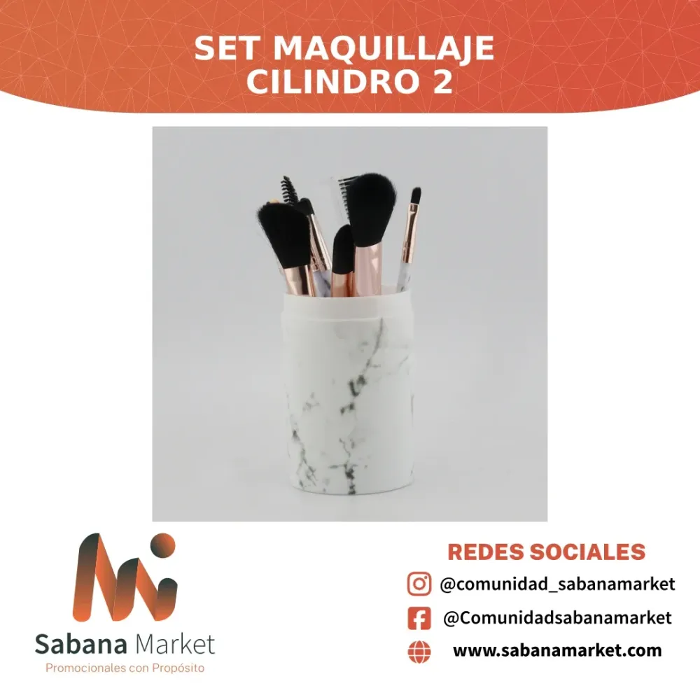 Set Maquillaje Cilindro 2