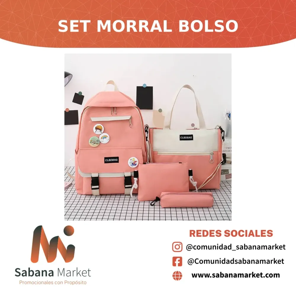 Set Morral Bolso