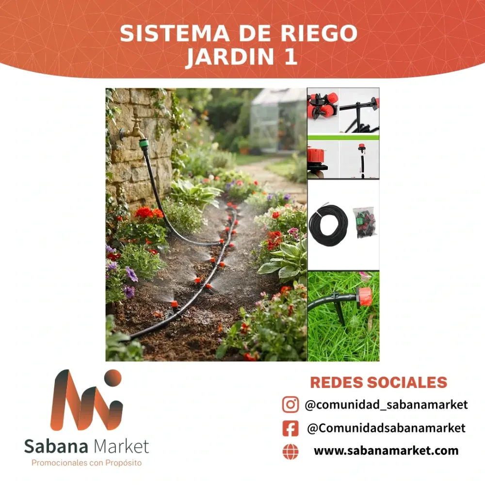 Sistema de Riego Jardin 1