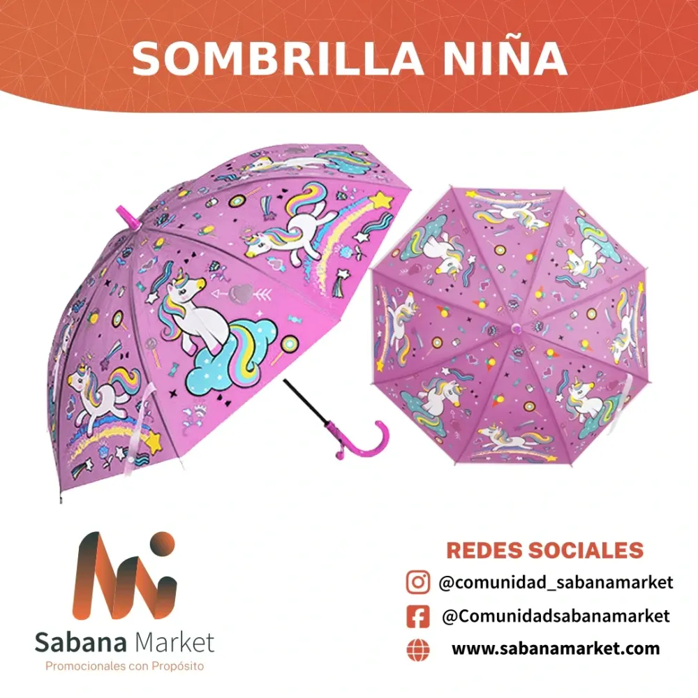 Sombrilla Niña