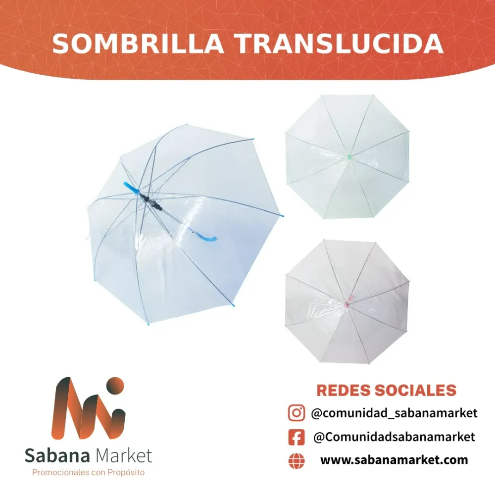 Sombrilla Translucida