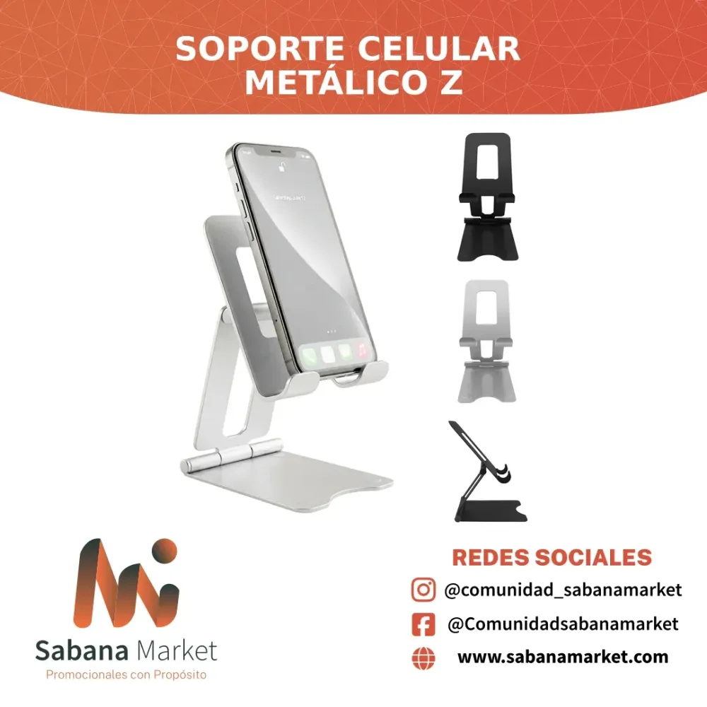 Soporte Celular Metálico Z