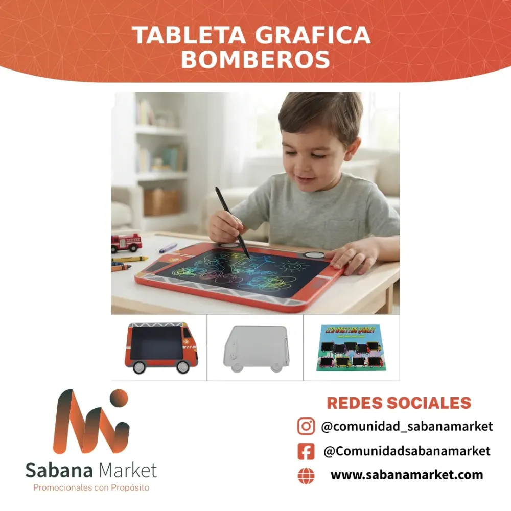 Tableta Grafica Bomberos