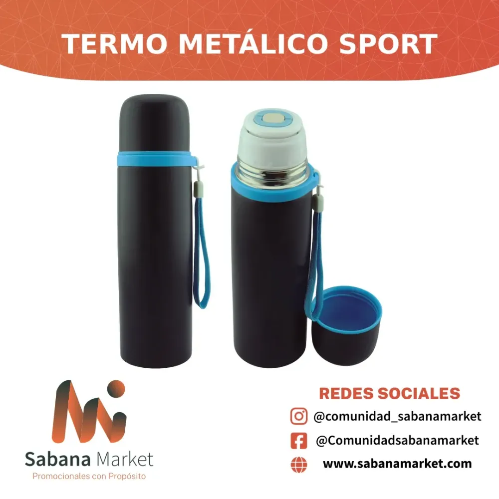 Termo Metálico Sport