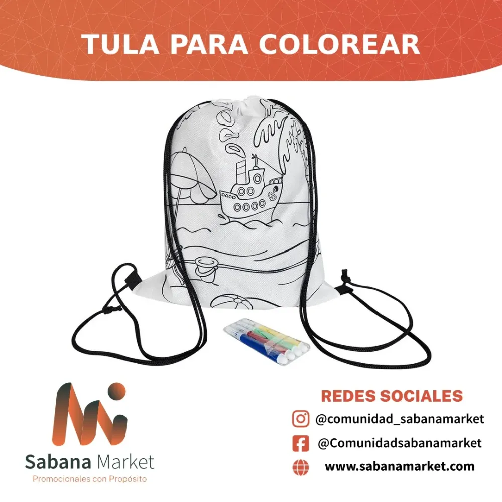 TULA PARA COLOREAR
