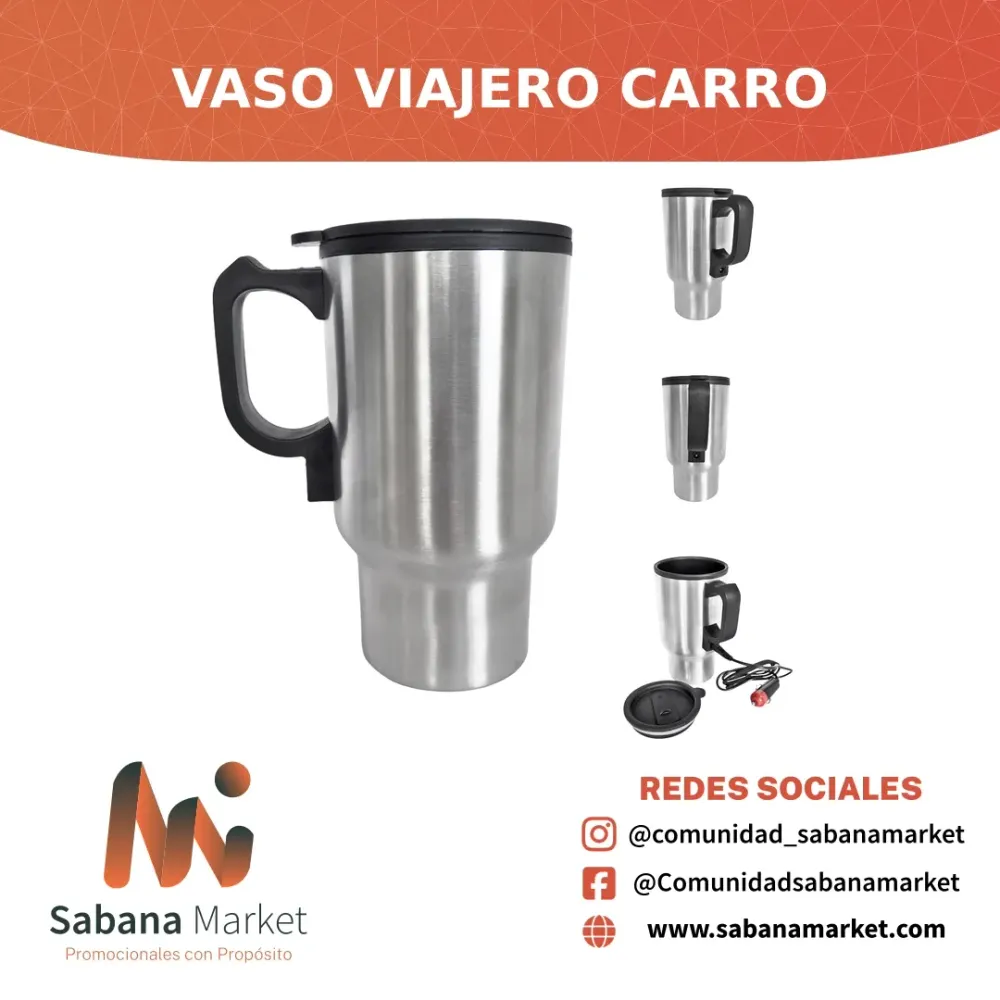 Vaso Viajero Carro