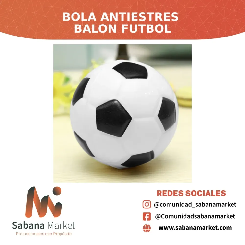 Bola Antiestres Balon Futbol