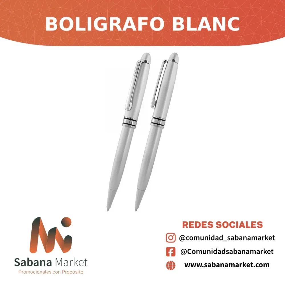 Boligrafo Blanc