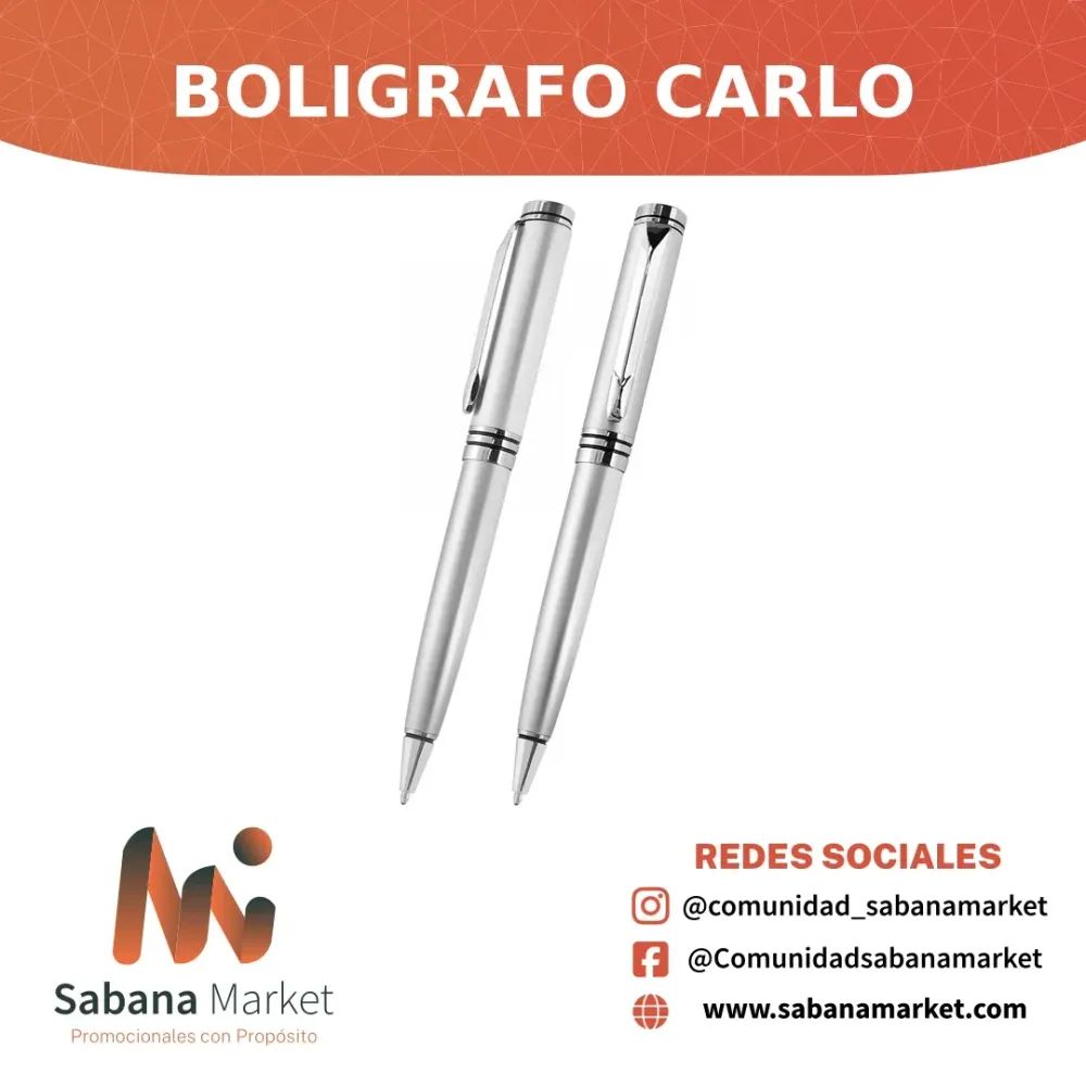 Boligrafo Carlo