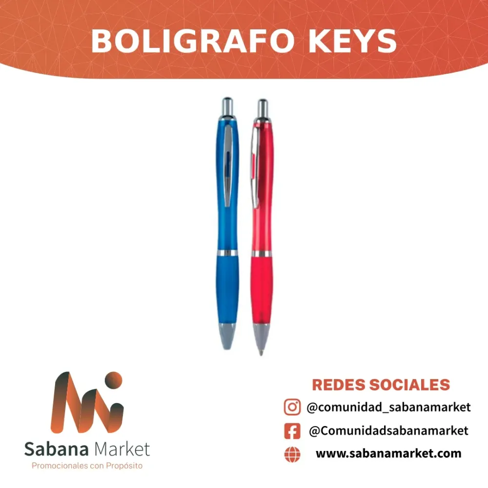 Boligrafo Keys