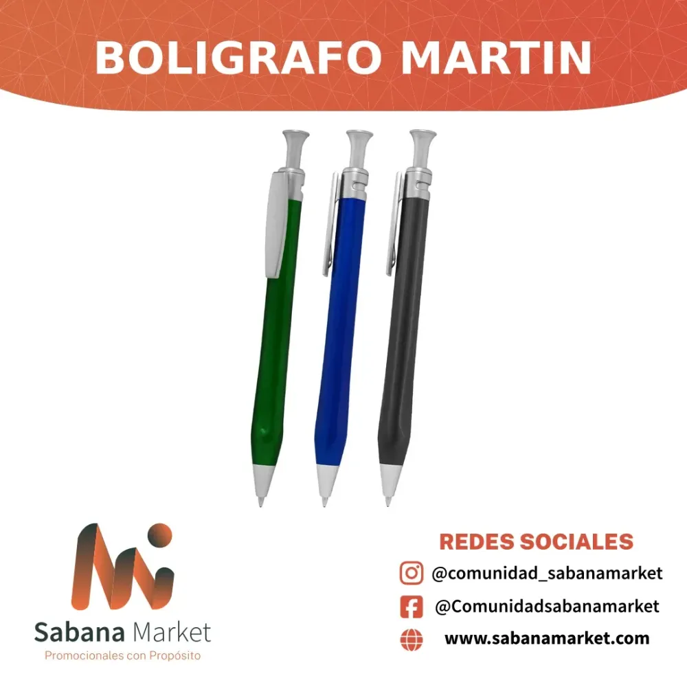 Boligrafo Martin