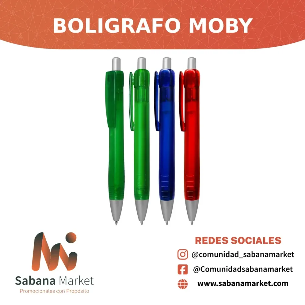 Boligrafo Moby