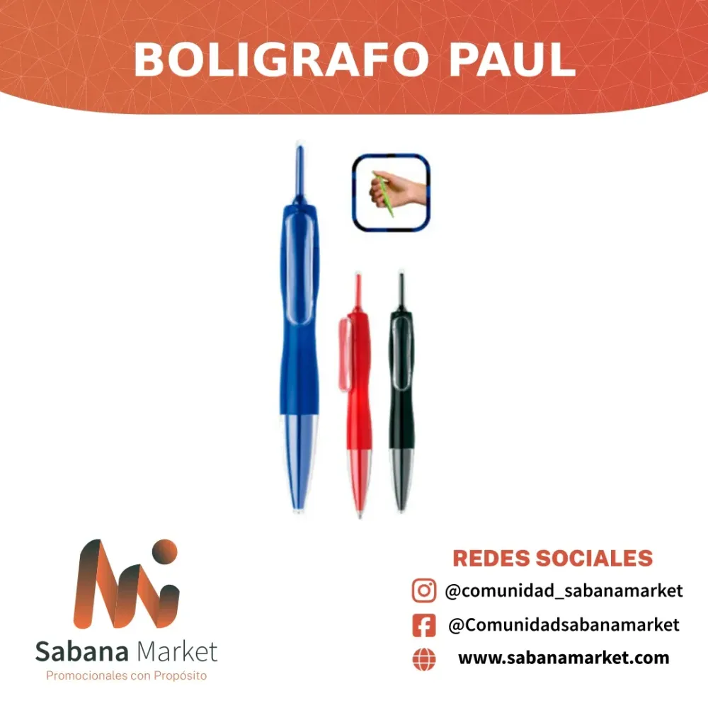 Boligrafo Paul