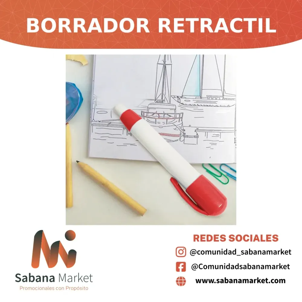 Borrador Retractil