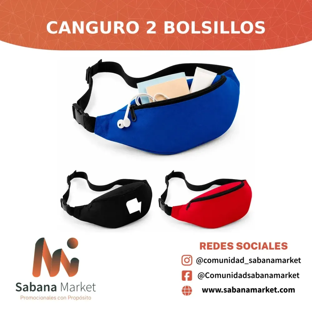 Canguro 2 Bolsillos