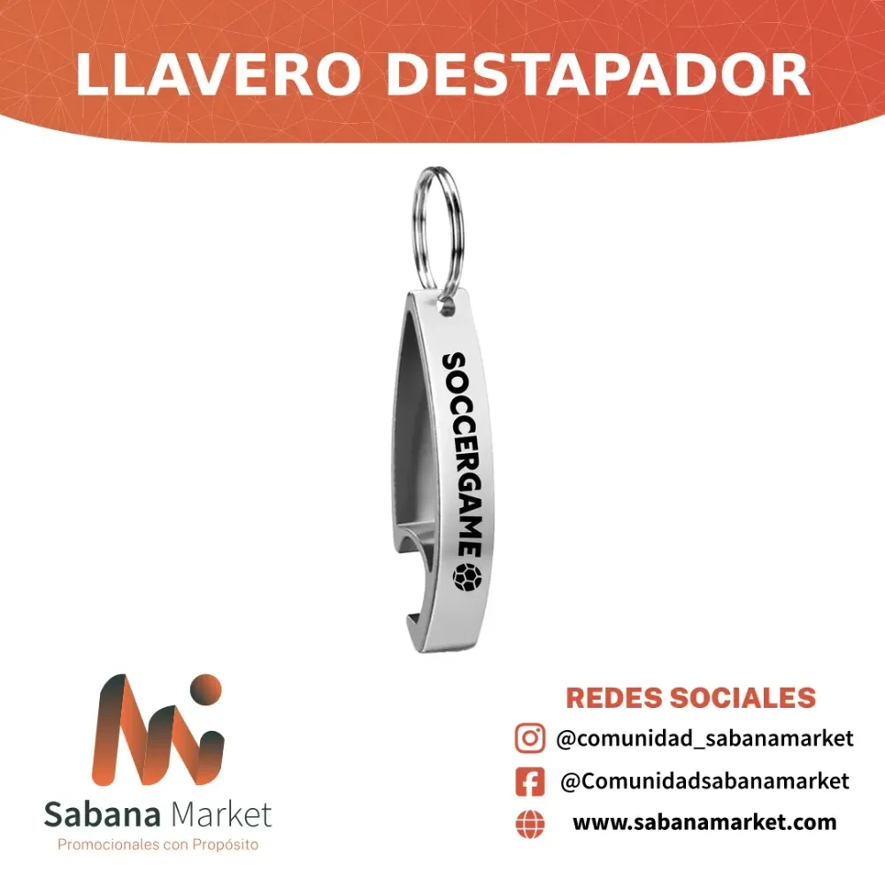 Llavero Destapador