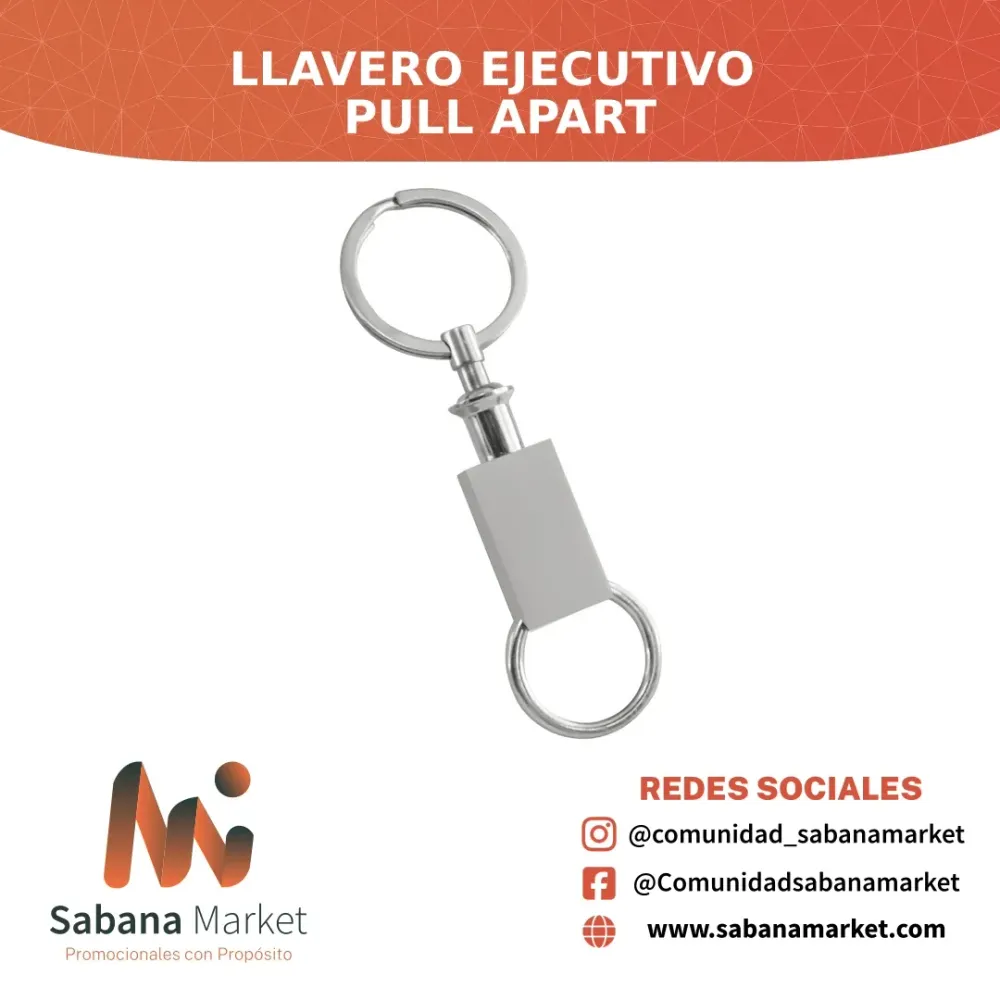 Llavero Ejecutivo Pull Apart