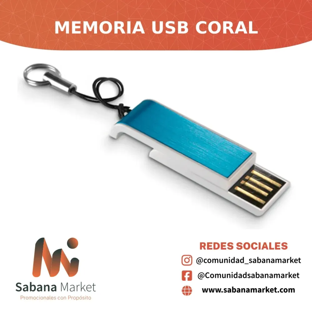 Memoria USB Coral