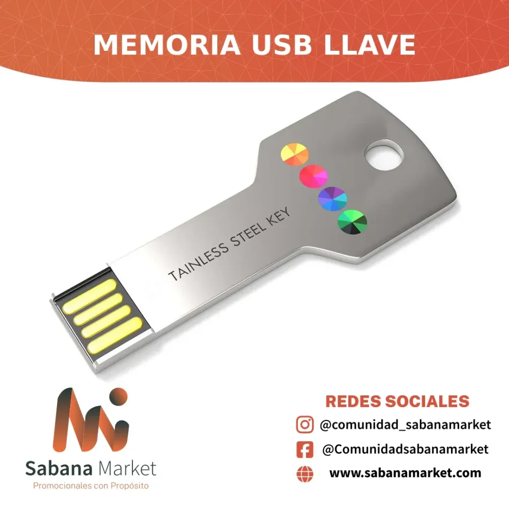 Memoria USB Llave