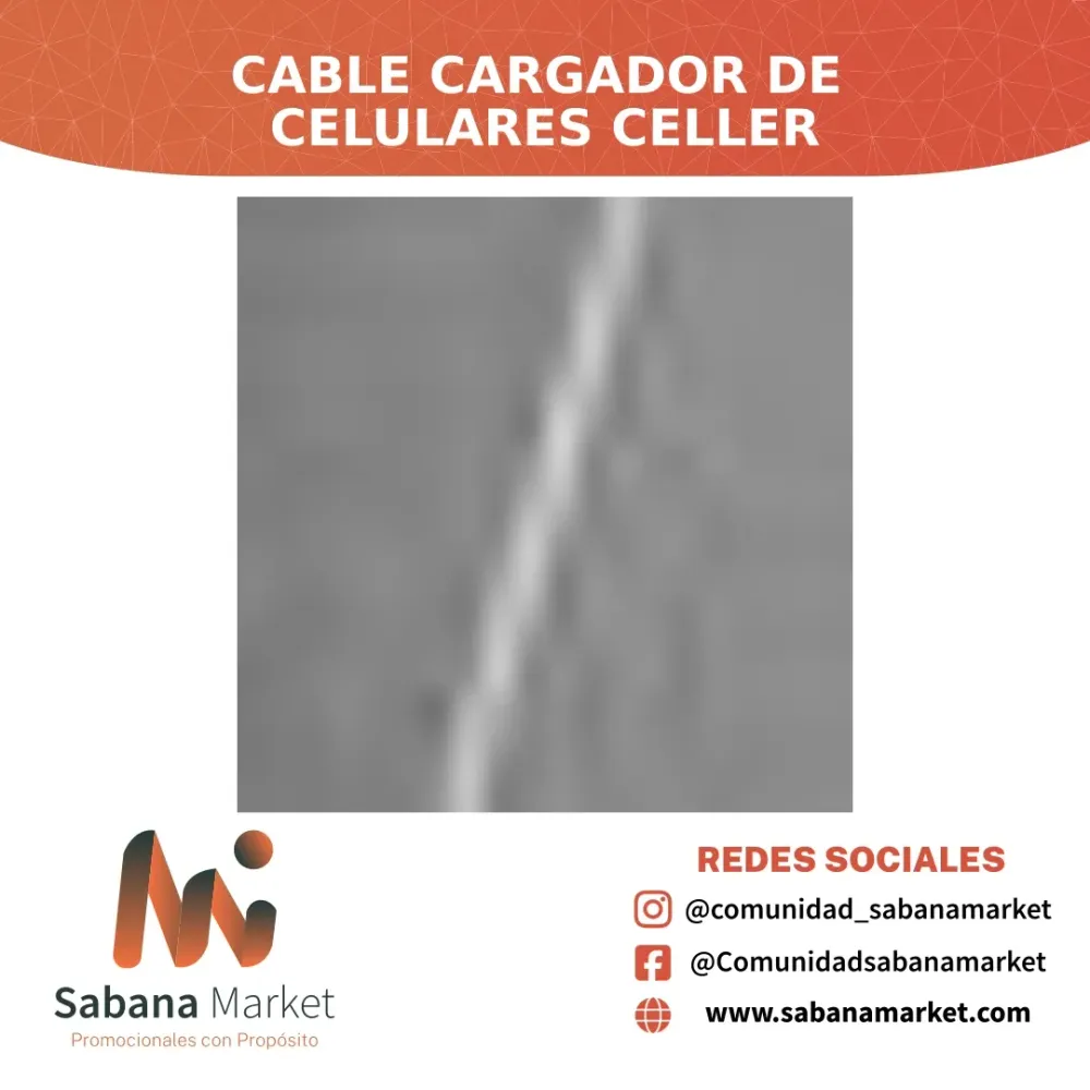 CABLE CARGADOR DE CELULARES CELLER