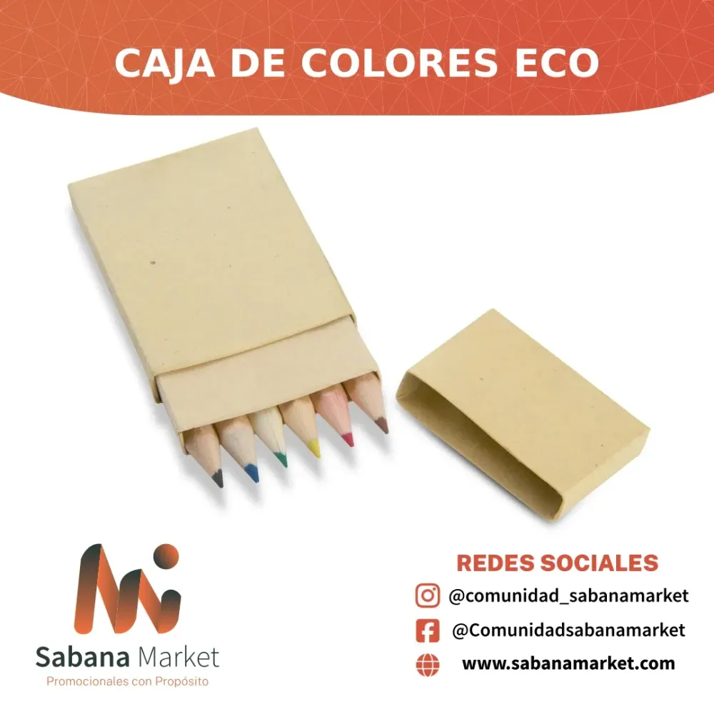 CAJA DE COLORES ECO
