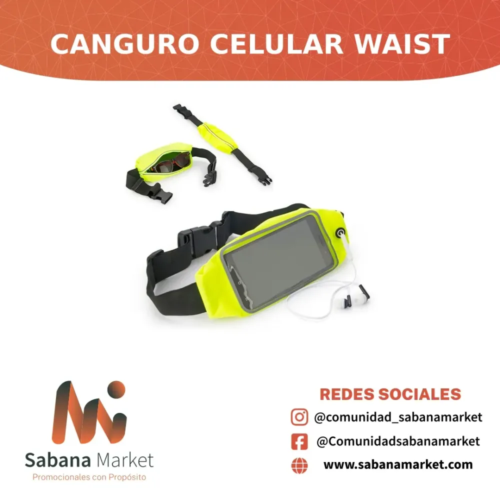 CANGURO CELULAR WAIST
