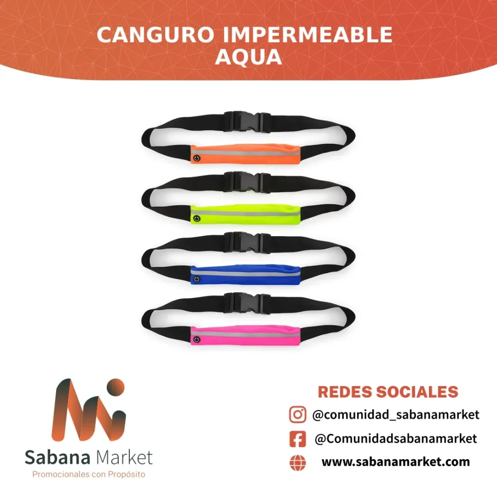 CANGURO IMPERMEABLE AQUA