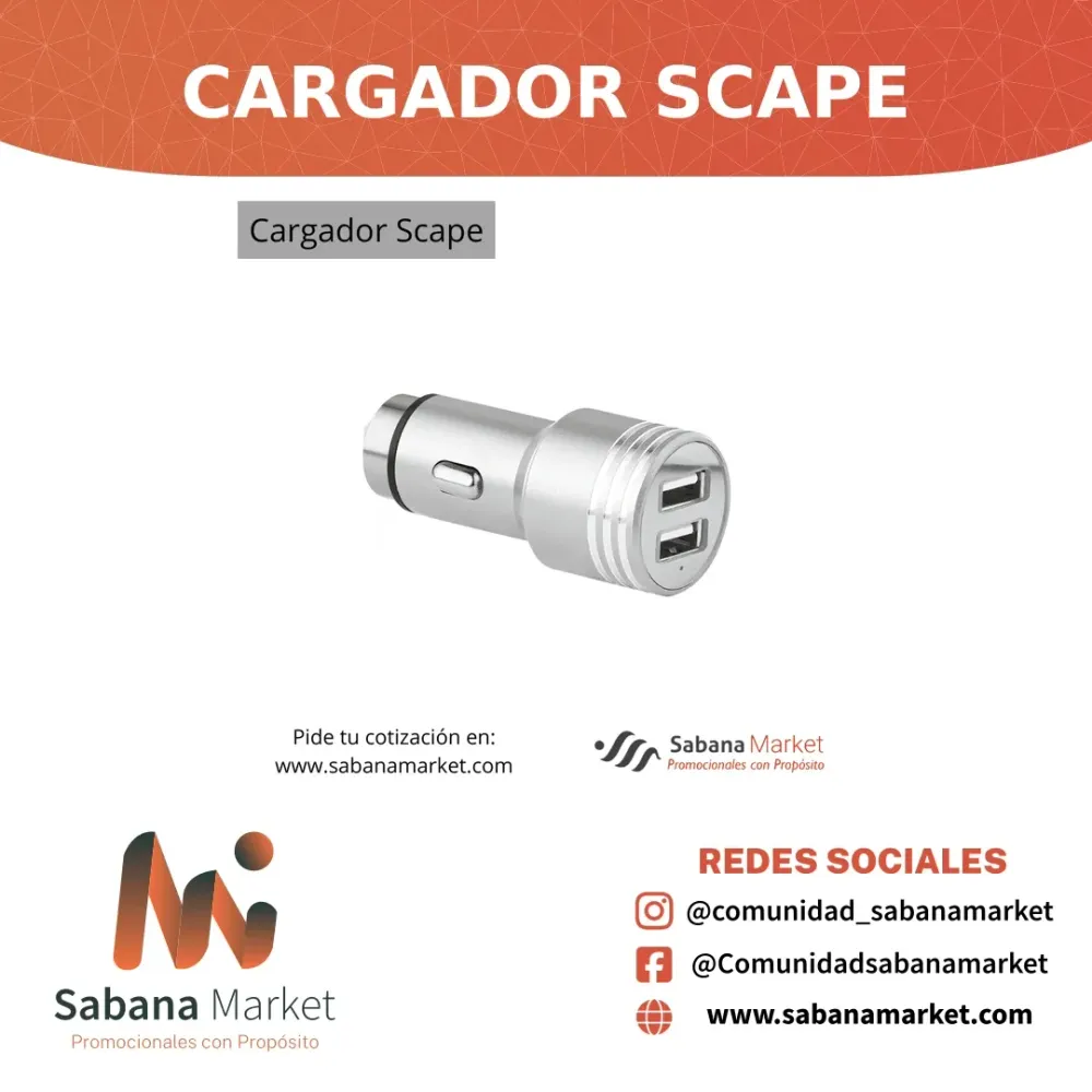 CARGADOR SCAPE