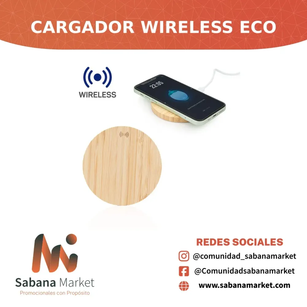 CARGADOR WIRELESS ECO