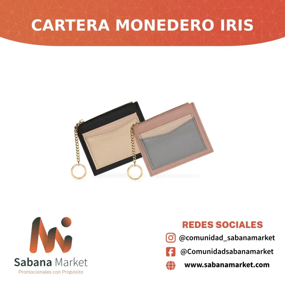 CARTERA MONEDERO IRIS