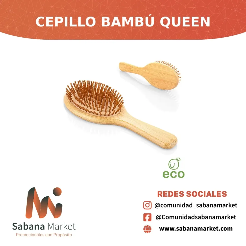 CEPILLO BAMBÚ QUEEN