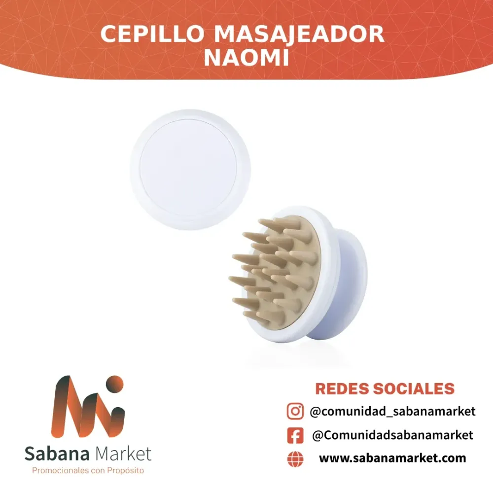 CEPILLO MASAJEADOR NAOMI