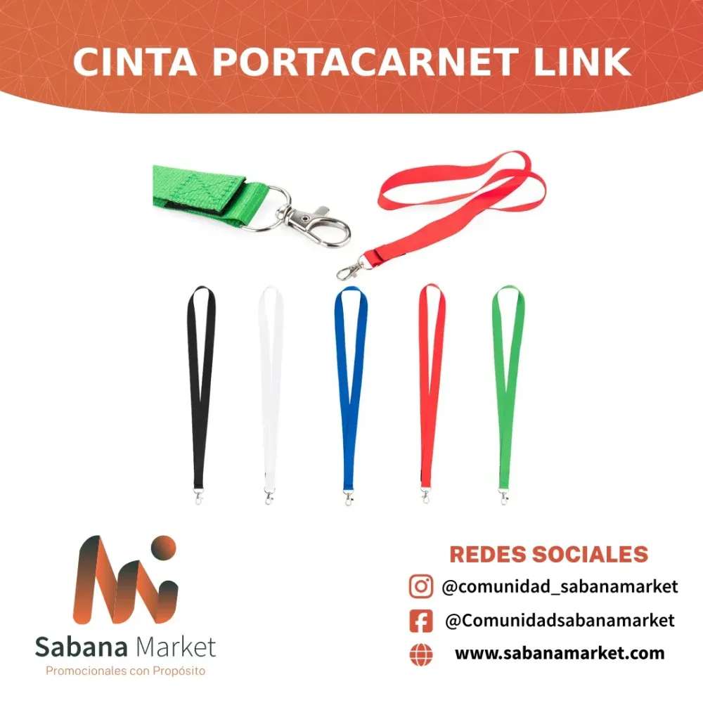 CINTA PORTACARNET LINK