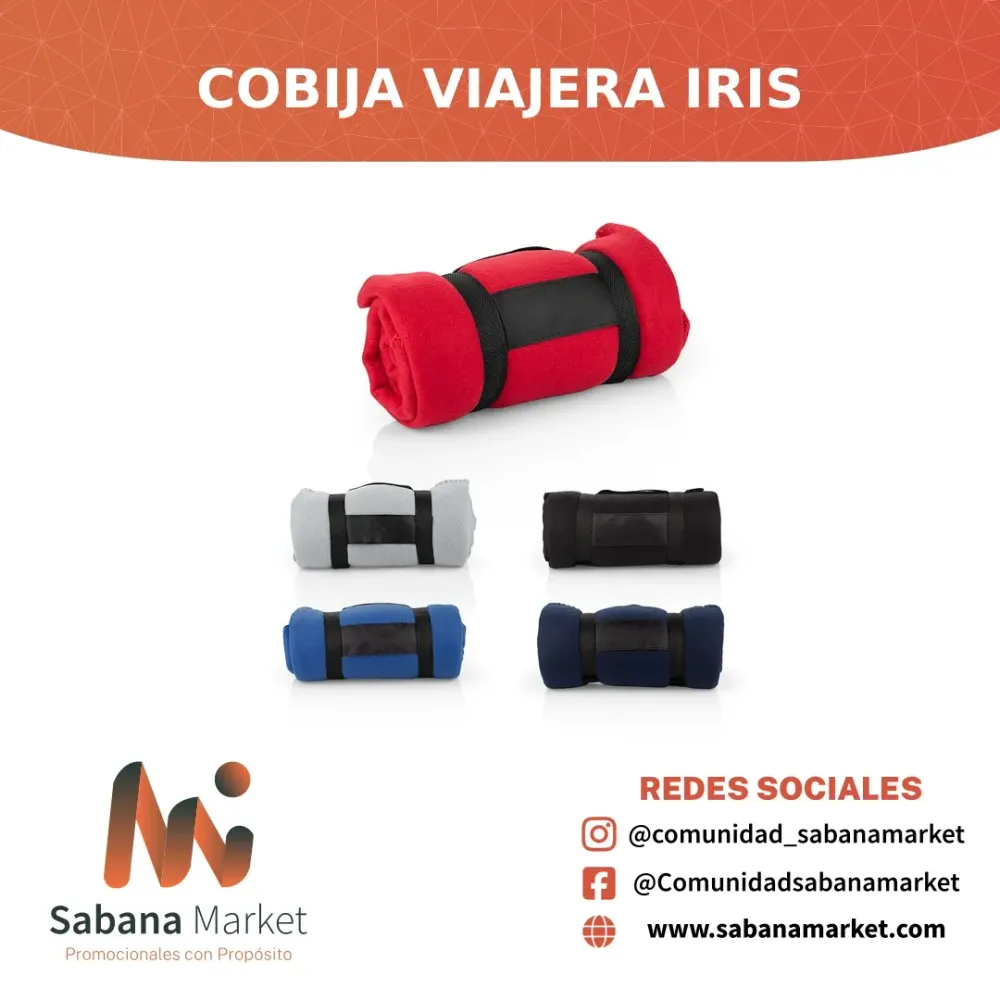 COBIJA VIAJERA IRIS